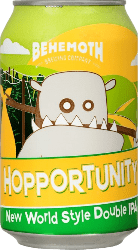 The Beer Drop Behemoth Brewing Hopportunity New World Double IPA Behemoth Brewing Hopportunity New World Double IPA